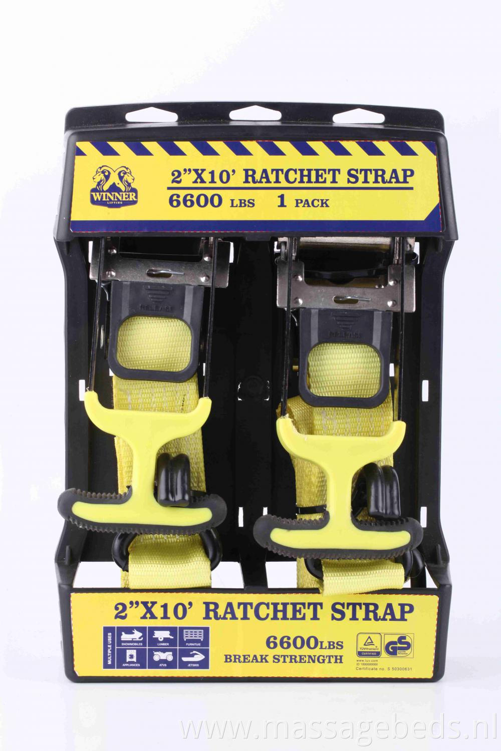 2''X10' Ratchet Buckle Strap Kit